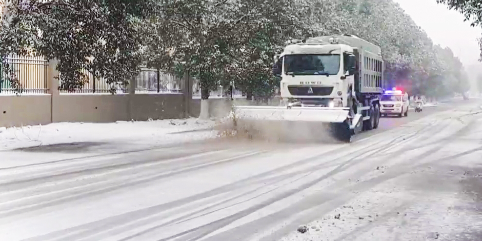 AG真人平台园林：战风雪 斗严寒 保流通